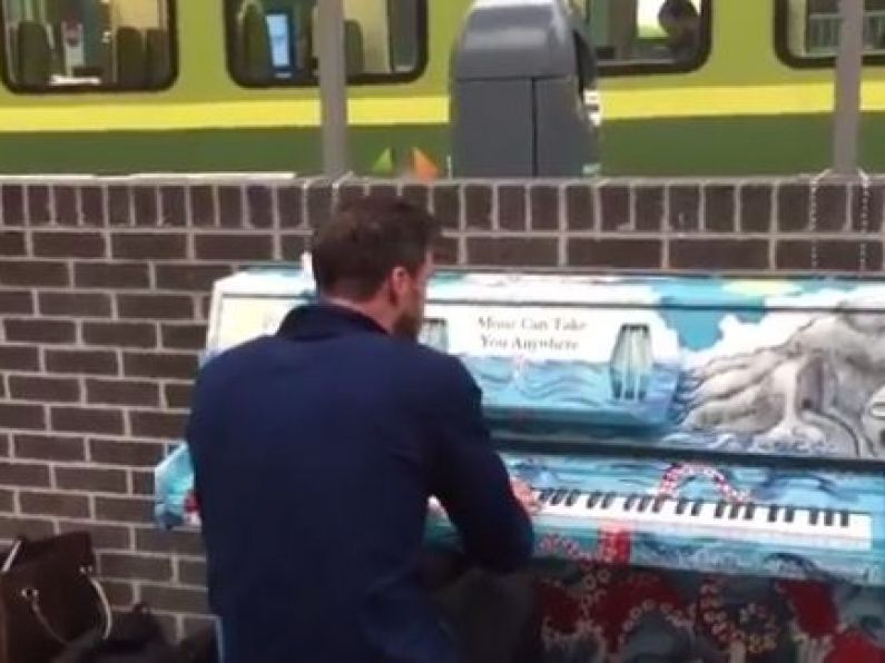 Train station piano sent for repairs after "extensive mindless" vandalism