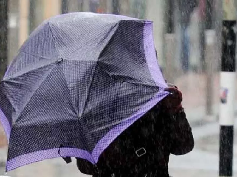 Weather warning issued for four counties in the South East