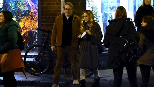 Sarah Jessica Parker and Matthew Broderick spotted in Dublin