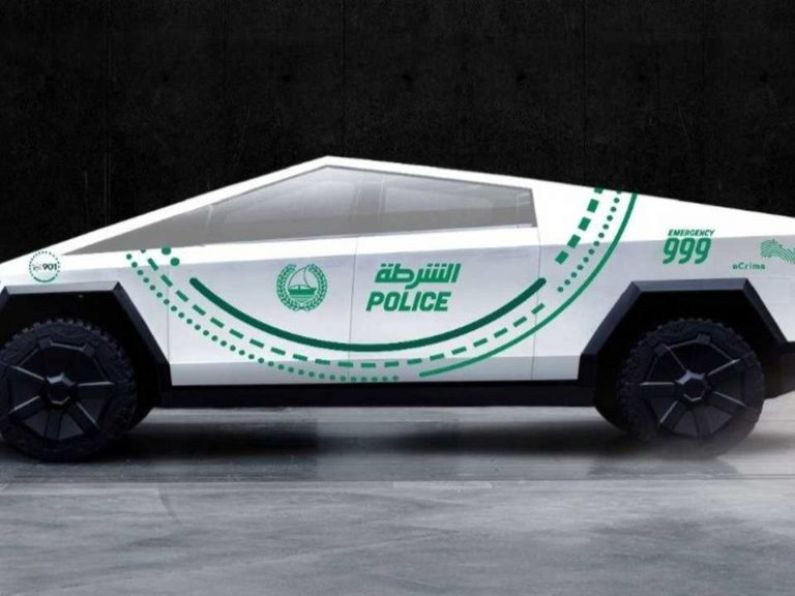 Tesla's Cybertruck to join Dubai's police fleet in 2020