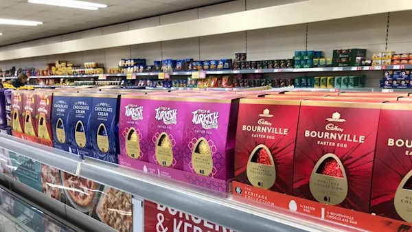 UK supermarkets begin stocking Easter eggs on shelves just days after Christmas