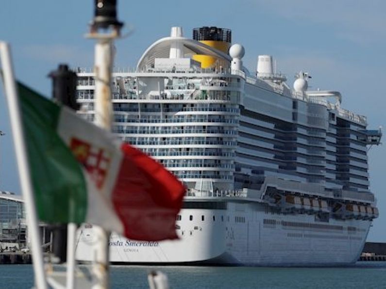 Cruise ship locked down over coronavirus fears