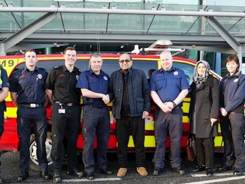 Cardiologist praises Dublin Airport first responders who saved his life after 17 minutes down