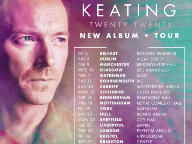 Ronan Keating Announces New 'Twenty Twenty' Album
