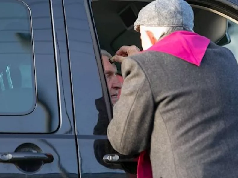 Galway church offering 'drive-thru' Ash Wednesday service for parishioners
