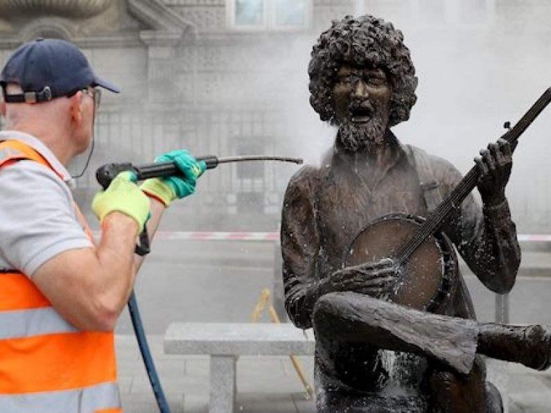 Gardaí charge man with vandalism of Luke Kelly statue