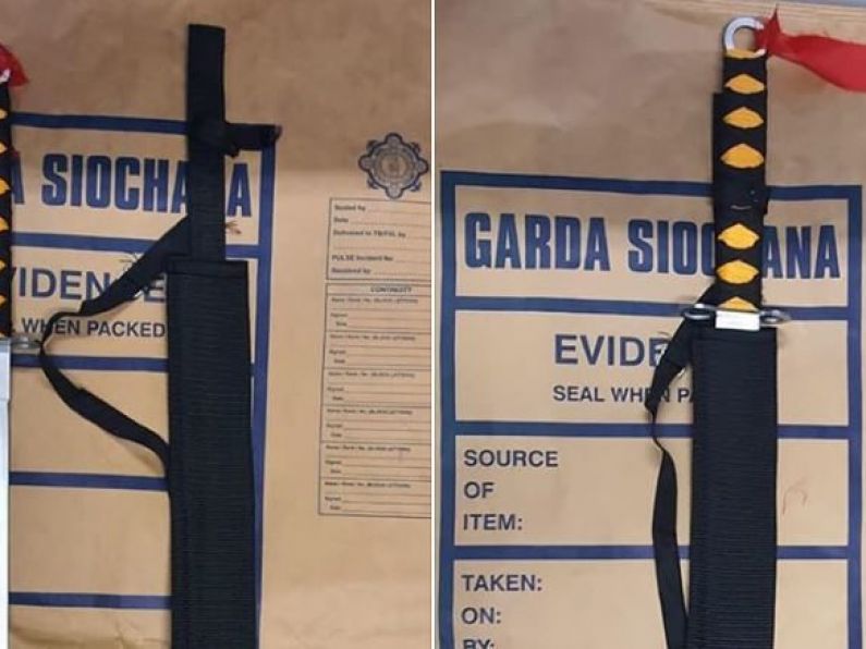 Man carrying a sword arrested in Kilkenny