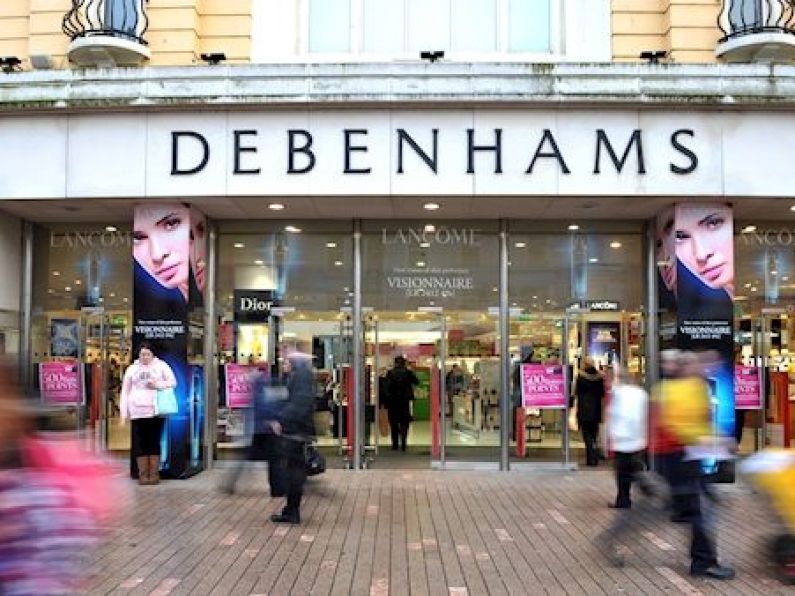 Ex-Debenhams workers occupy Waterford store