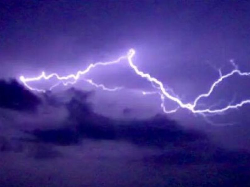 Yellow Thunderstorm warning issued for Tipperary tomorrow