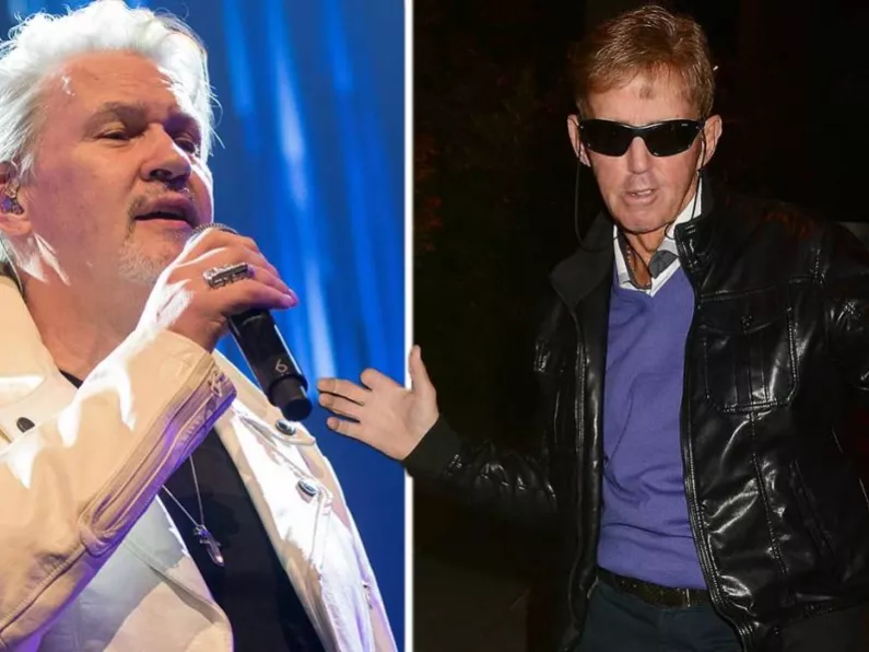 Johnny Logan and Dickie Rock have made up