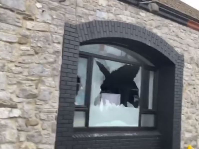 WATCH: Kilkenny hair salon vandalised overnight