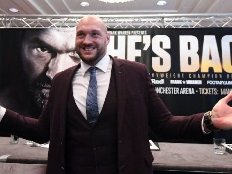 Tyson Fury training despite retirement