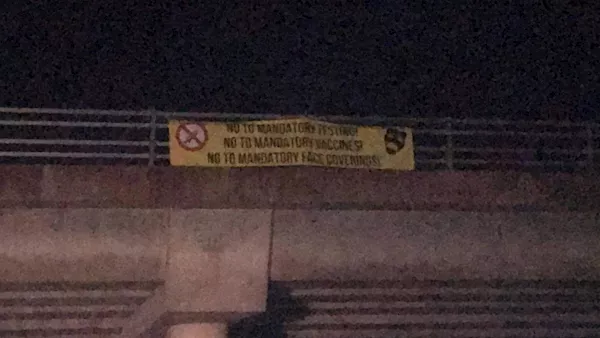 Anti-mask posters appear around Waterford city overnight