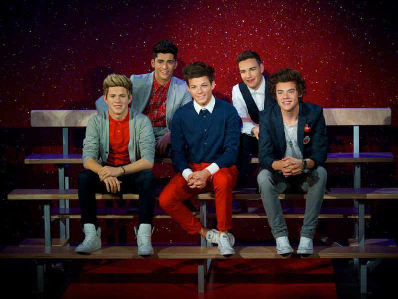 One Direction's waxworks have been removed from Madame Tussauds