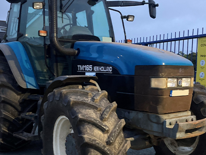 Wexford Gardaí stop tractor untaxed for 10 years