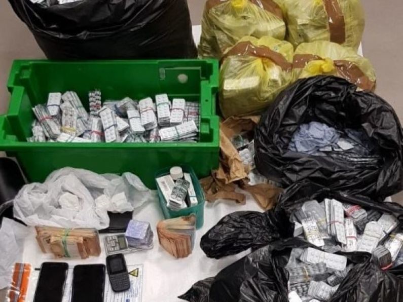 Man arrested as gardaí seize €269k worth of crack cocaine and diazepam tablets