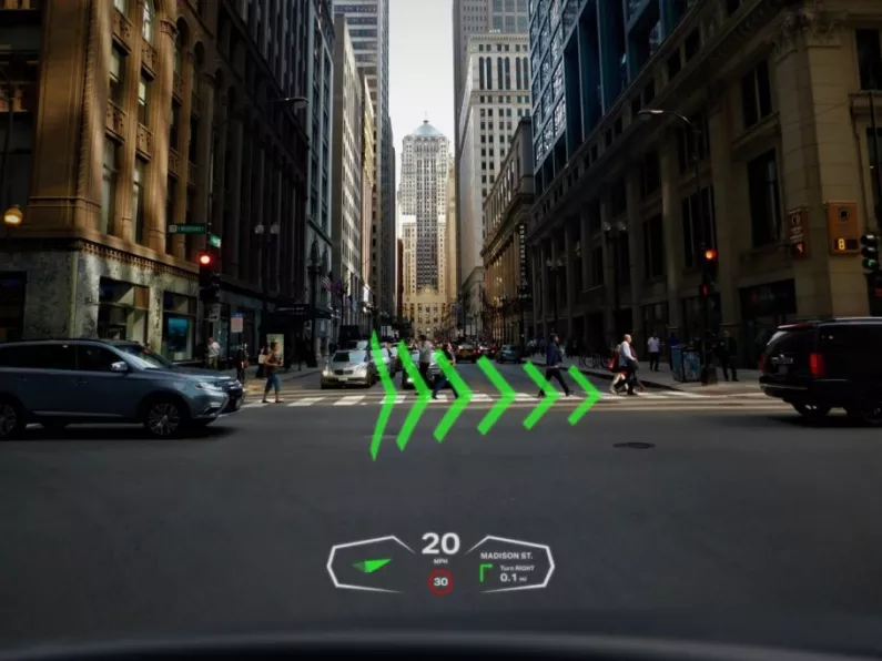 Augmented reality heads-up display developed for cars