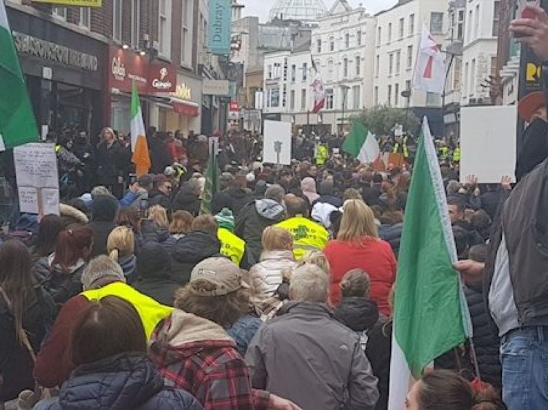 Gardaí investigating organisation of Grafton Street sit-in protest