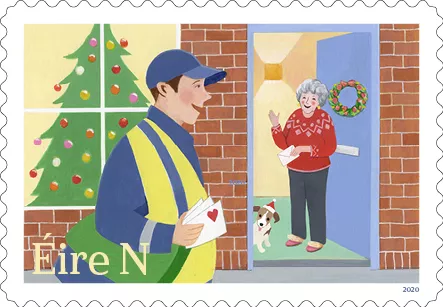 An Post Christmas stamps see 2020-themed twist