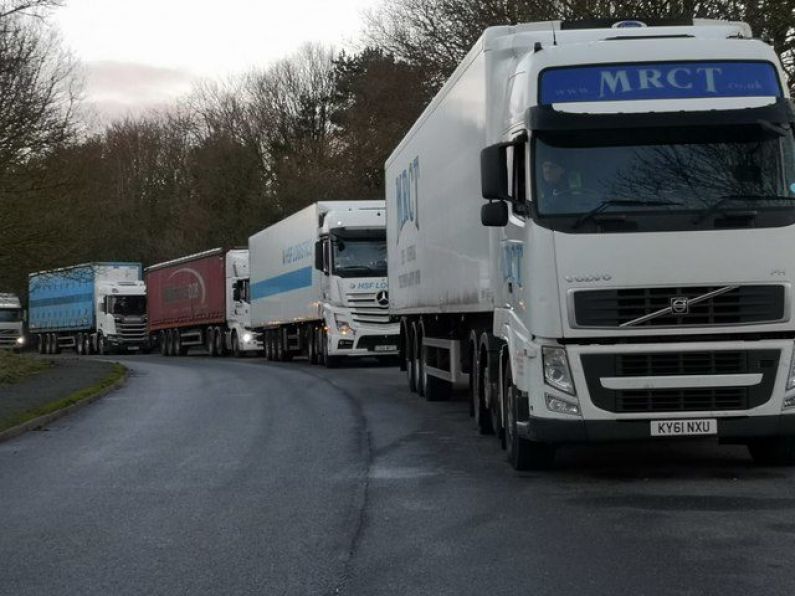Over 200 Irish truck drivers stuck at English ports due to British travel ban