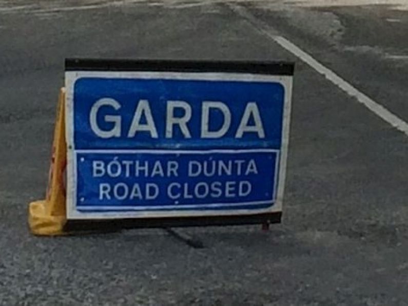 A man has died following a single vehicle crash in Wexford this morning.