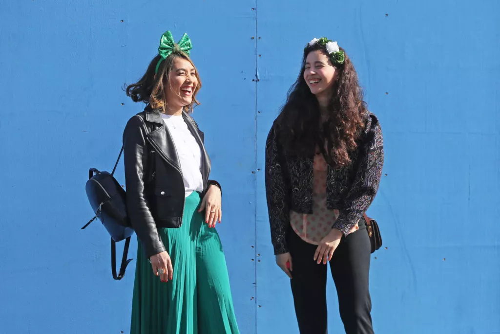 In photos: Revellers celebrate a pandemic St Patrick’s Day