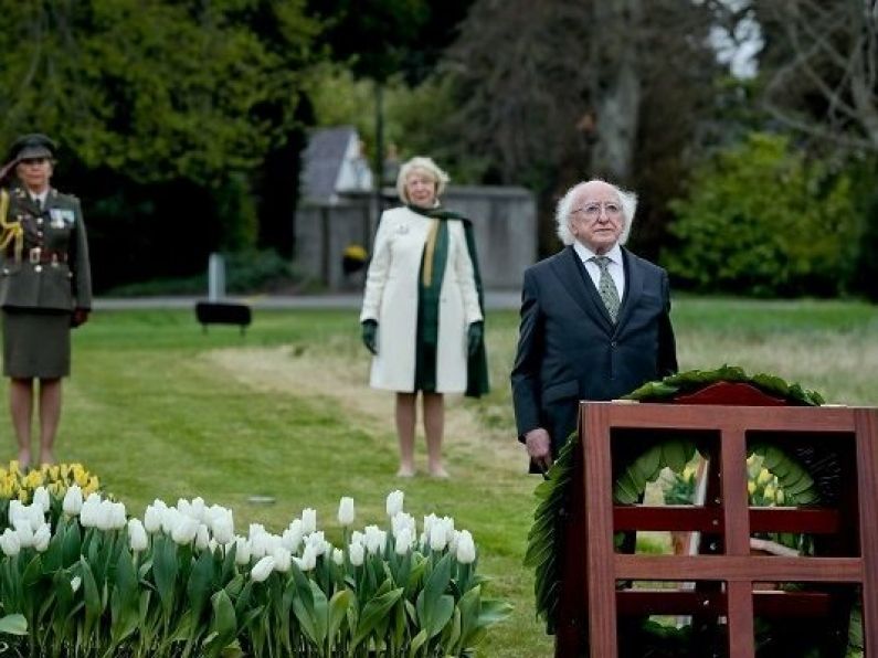 President Higgins receives first Covid-19 vaccine dose