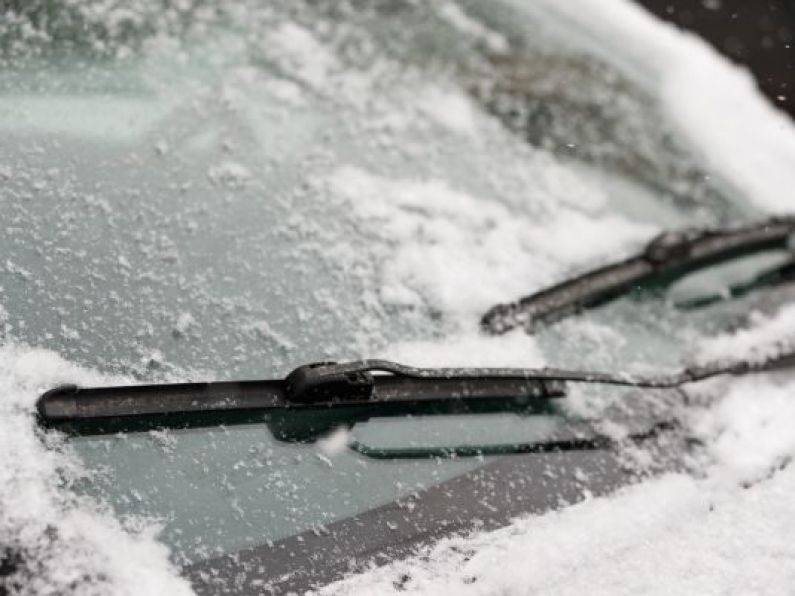 Motorists are being urged to take care on the roads after heavy frost overnight