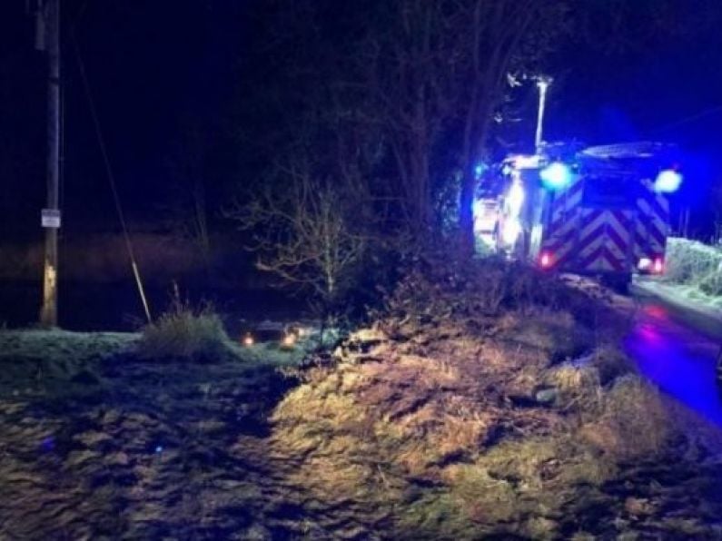 Gardaí rescue woman from car submerged in ‘freezing’ river
