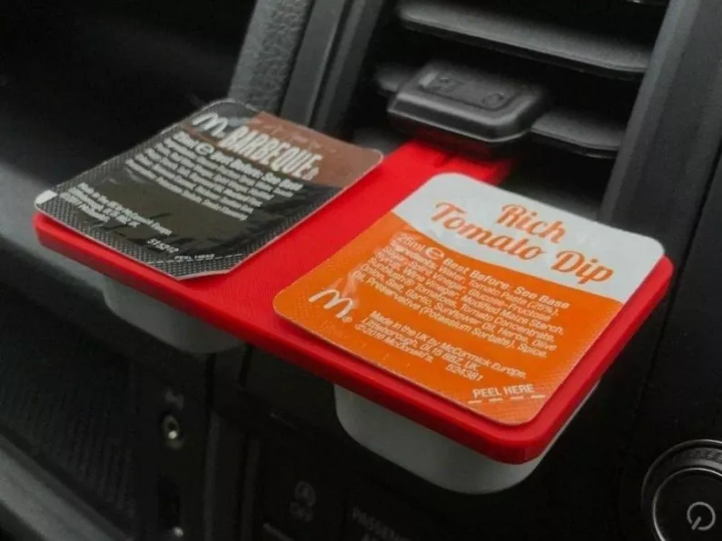 You can now buy McDonald's sauce holders for your car!