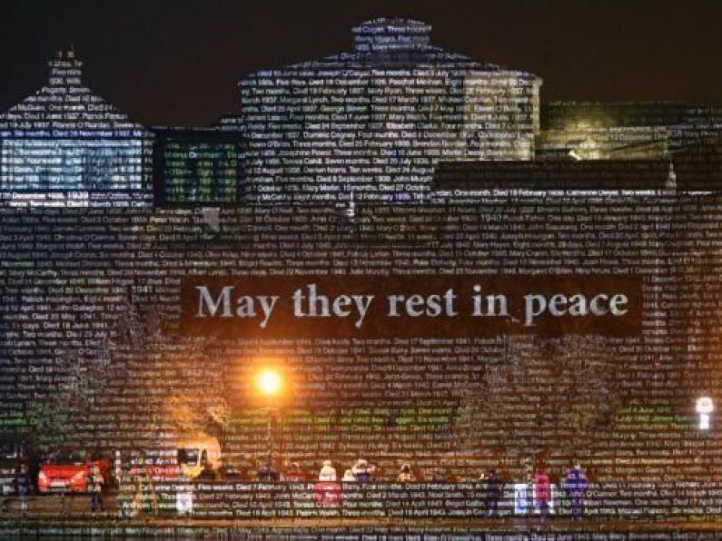 Irish buildings light up in honour of mother and baby home survivors