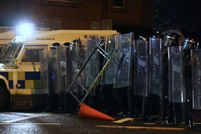 Plea for calm in Northern Ireland as another 19 police officers injured