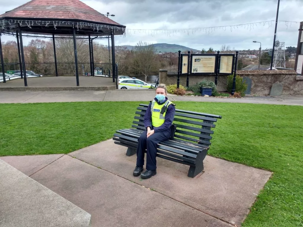 Garda ‘chatting benches’ introduced in Wicklow and Arklow