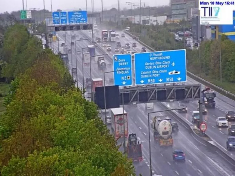 Traffic volumes increase around the country as inter-county travel resumes