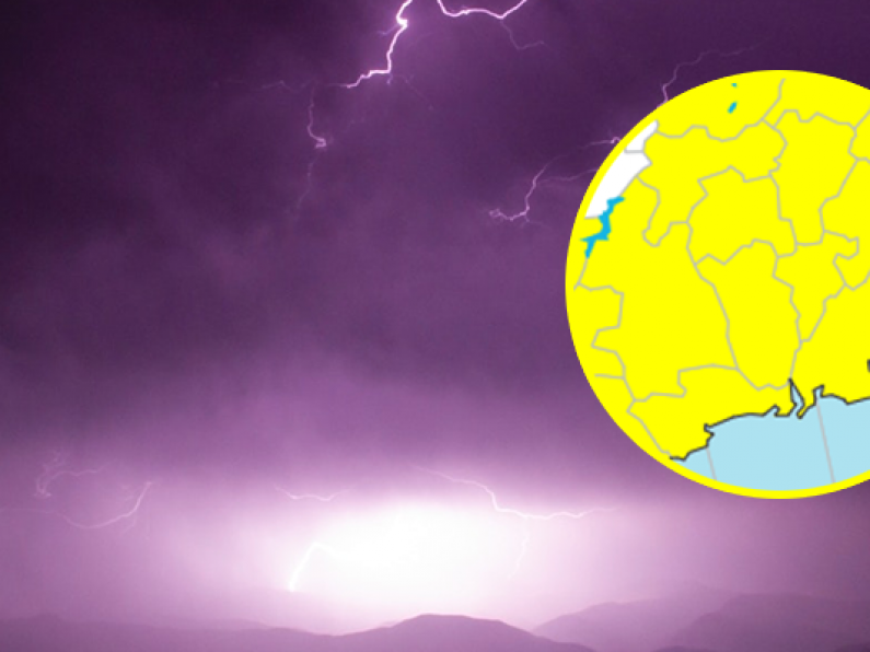 Another Yellow Thunderstorm and Rain warning issued for the South East