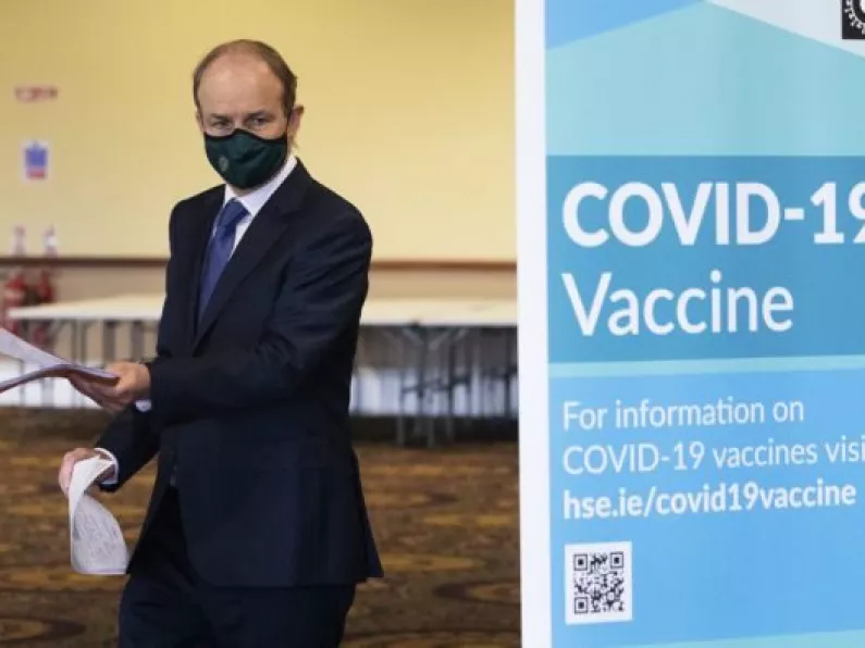 50% of adults to have first vaccine dose by next week, Taoiseach says