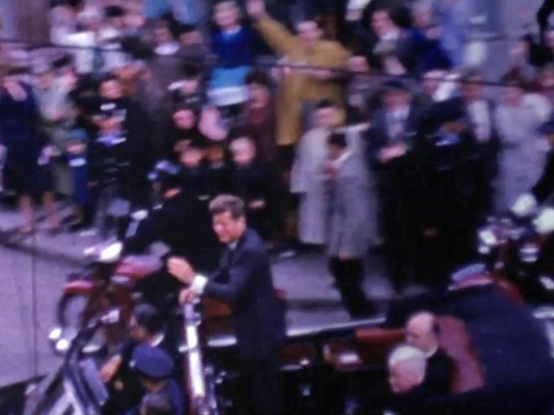 Never before seen video footage of JFK’s visit to Ireland to be donated to New Ross Library