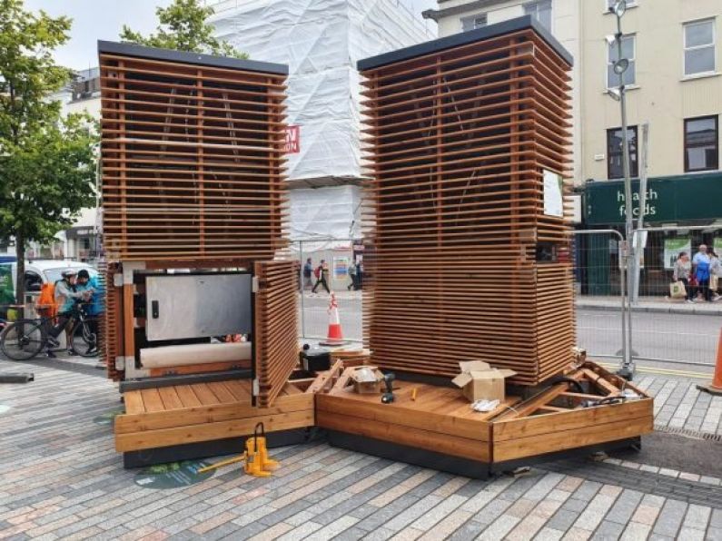 ‘Robot trees’ installed in Irish city centre to improve air quality