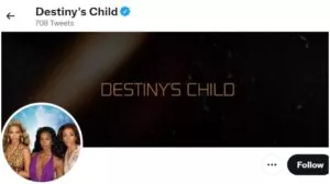 Destiny's Child Twitter