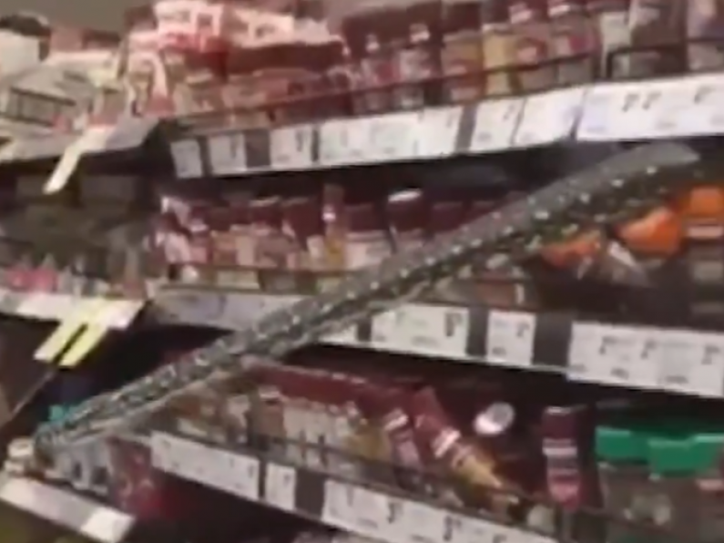 WATCH: Three-metre long SNAKE appears out of supermarket shelf in Australia