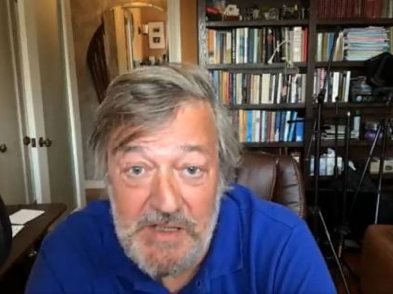 Stephen Fry voices support for Extinction Rebellion protests