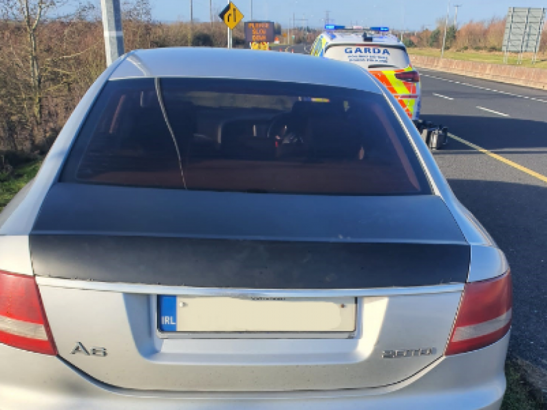 Kilkenny Gardaí arrest Audi driver travelling over 200km on M9 motorway