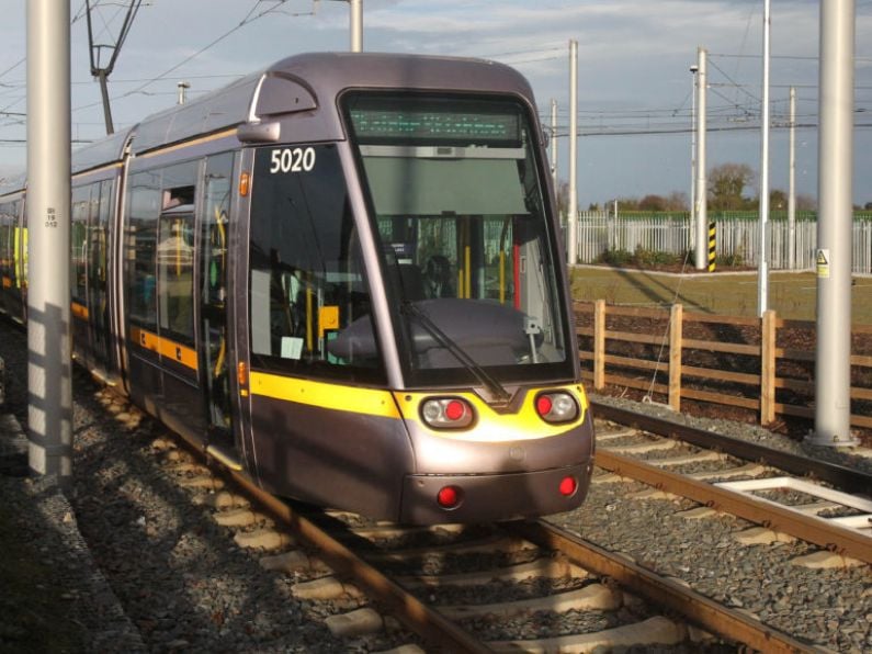 Luas Green Line services suspended due to power line issue