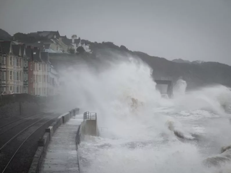 Storm Barra continued to batter the country overnight