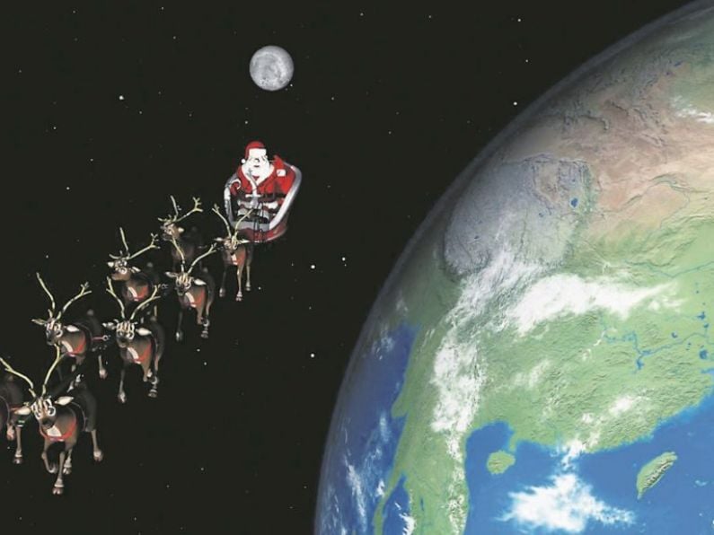 Santa tracker: Follow Mr Claus' live location as he travels towards Irish airspace