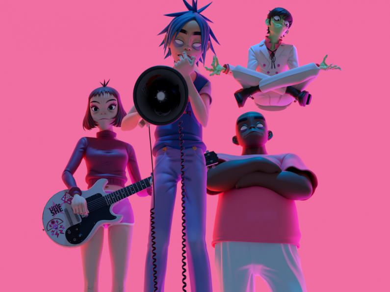 Gorillaz return with a new single and two virtual shows