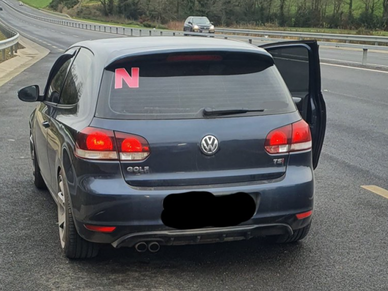 N Plate Golf driver arrested for going over 160km on New Ross bypass