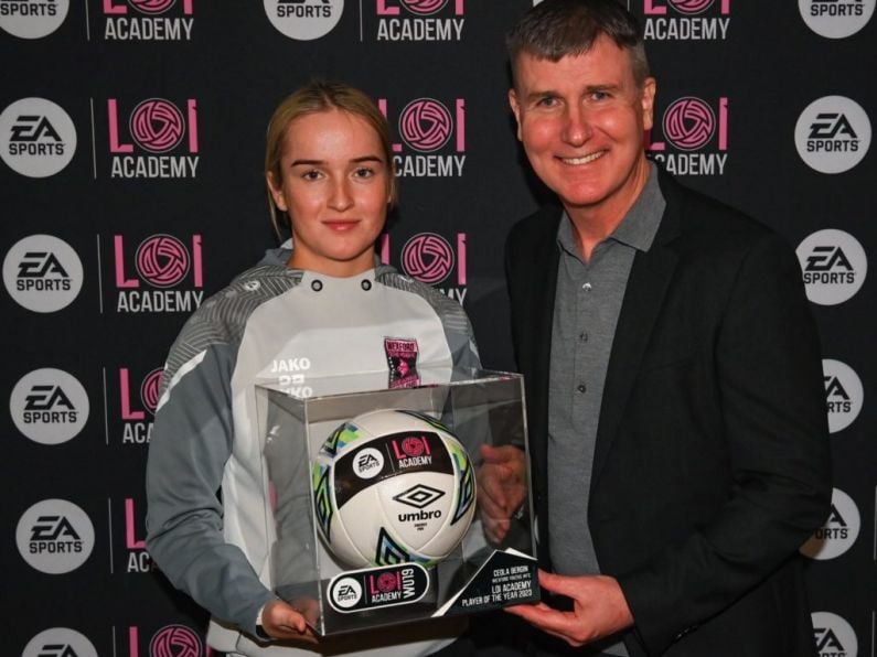 Wexford Youths Star Ceola Bergin scoops EA SPORTS WU19 LOI Academy Player Of The Year