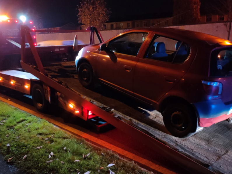 Learner driver has car seized in Carlow after not turning on lights