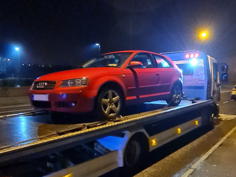 Waterford gardaí impound Audi following two major motoring offences